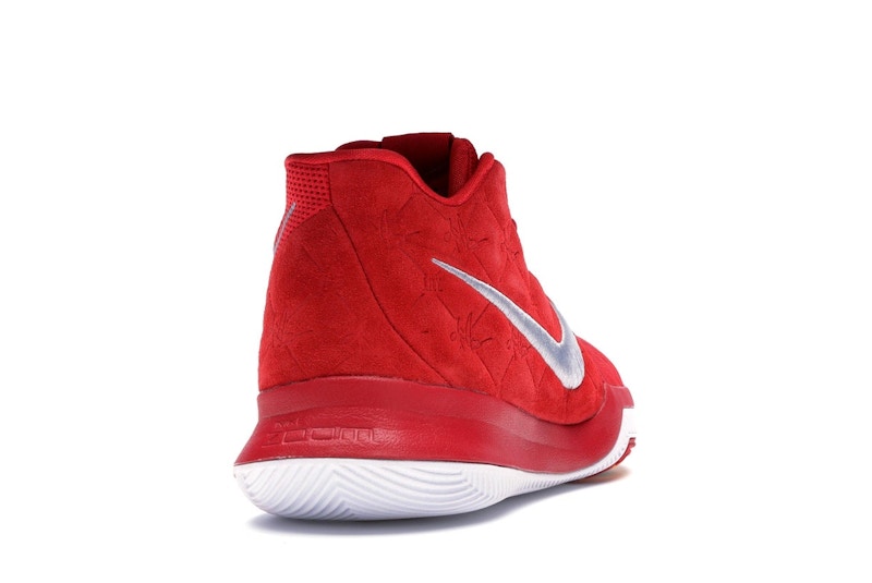 Nike Kyrie 3 Red Suede