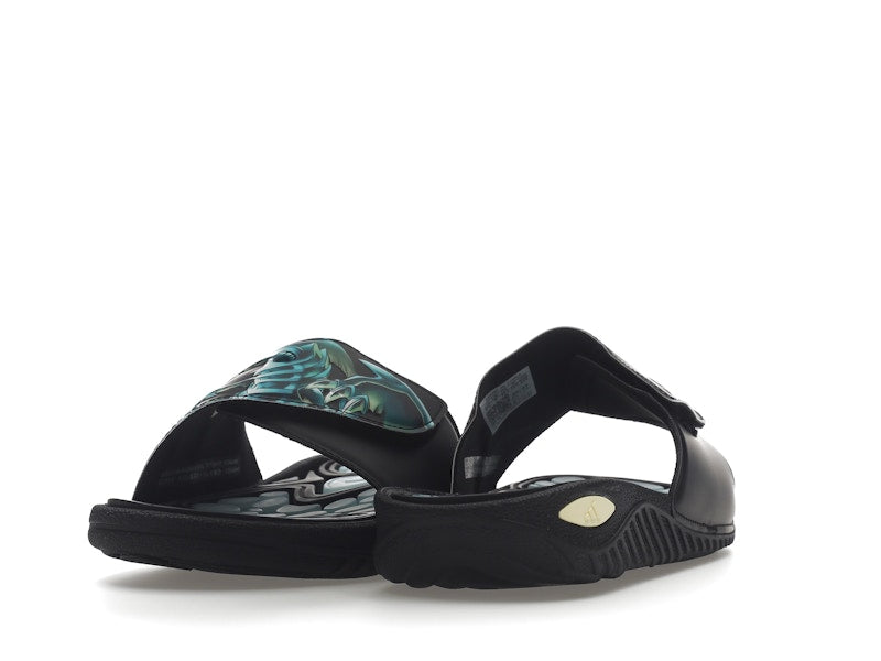 adidas Reptossage Hook-And-Loop Slides Yu-Gi-Oh! Blue Eyes White Dragon