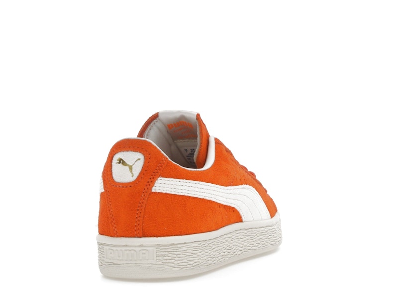 Puma Suede Charles F. Stead Orange Glo White