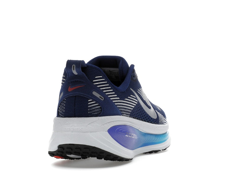 Nike Vomero 18 Blue Void Blue Lightning Bright Crimson Metallic Silver