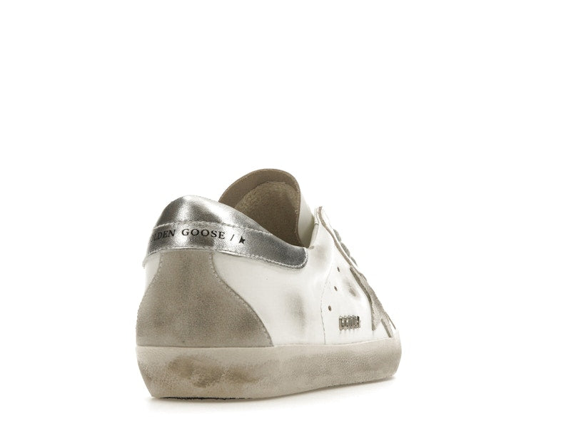 Golden Goose Super-Star White Silver (Women's)