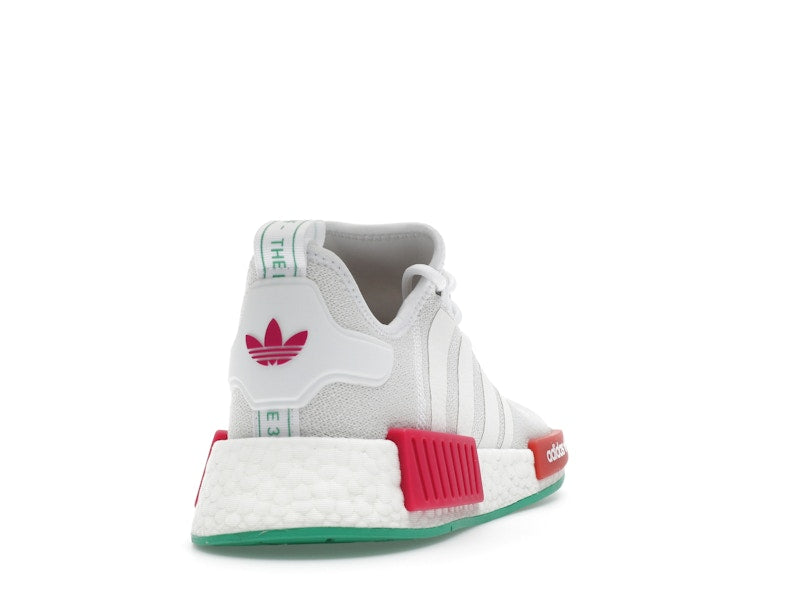 adidas NMD R1 White Magenta Green (Women's)