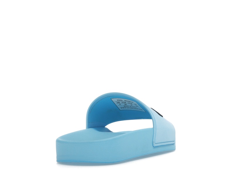 Balenciaga Pool Slide Blue Sky (Womens)