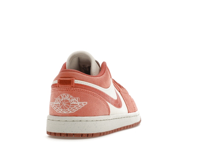 Jordan 1 Low SE Canvas Sky J Orange (Women's)