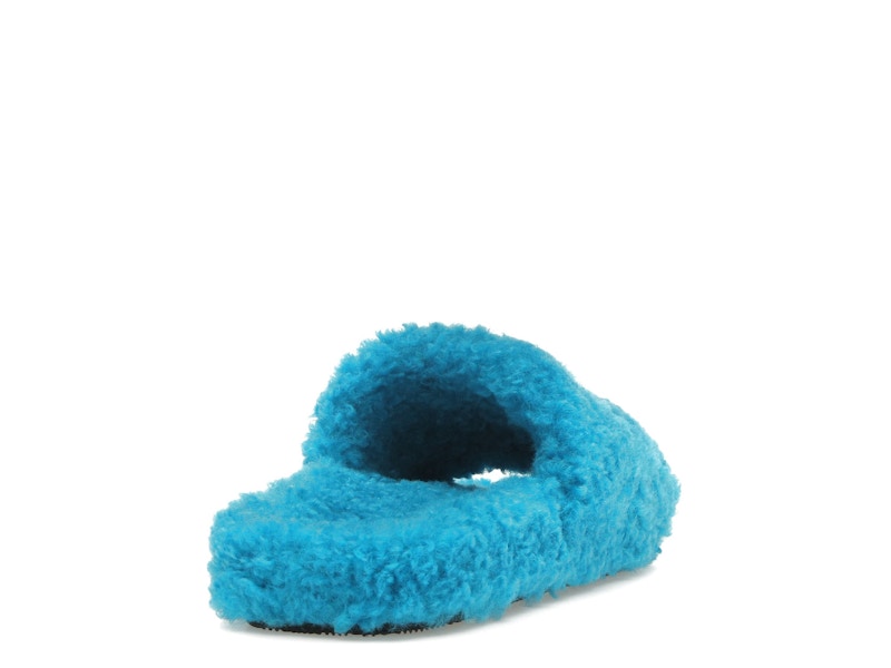 Balenciaga Furry Slide Sky Blue
