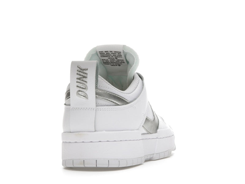 Nike Dunk Low Disrupt White Silver (Women's)