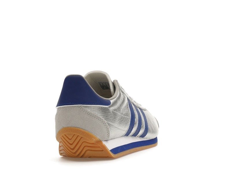 adidas Country OG Matte Silver Bright Blue Cloud White