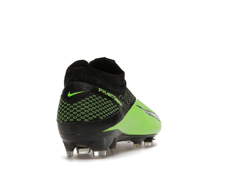 Nike Phantom Vision 2 Elite Dynamic Fit FG Black Green Strike