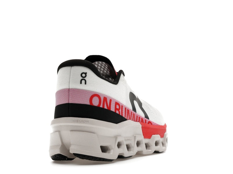 On Running Cloudmonster 2 Ivory Silver Red