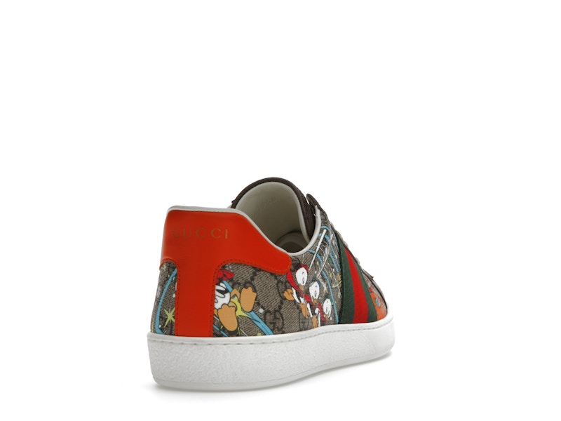 Gucci Ace x Disney Huey, Dewey, Louie Print