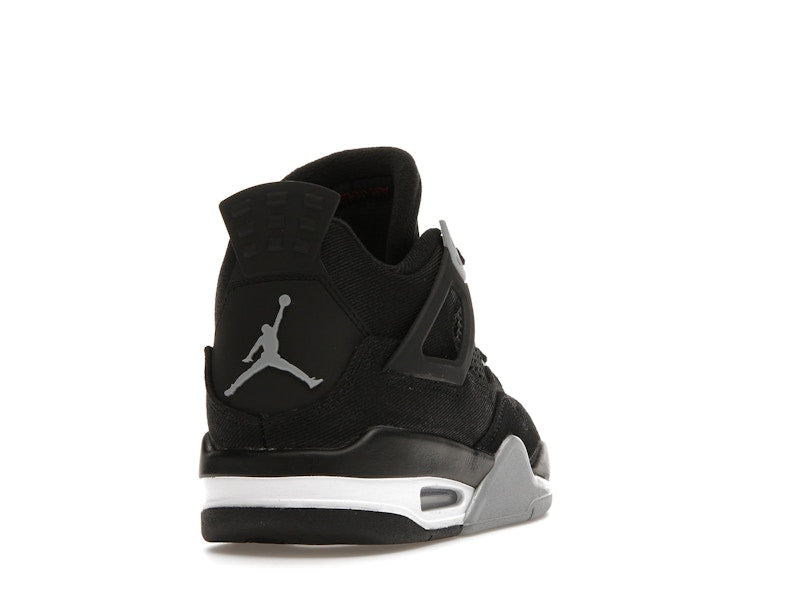 Jordan 4 Retro Black Canvas (GS)