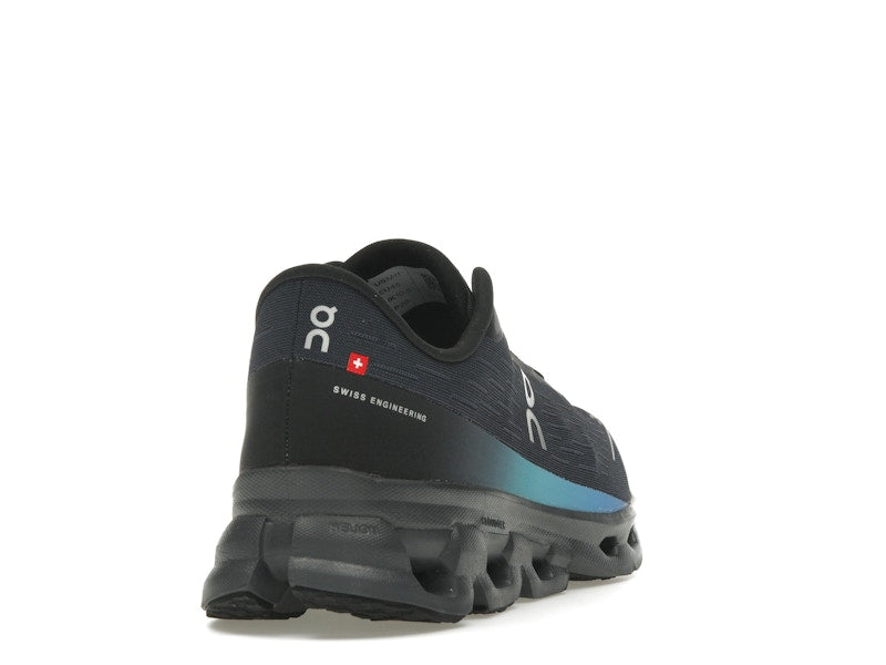 On Running Cloudspark Black Blueberry