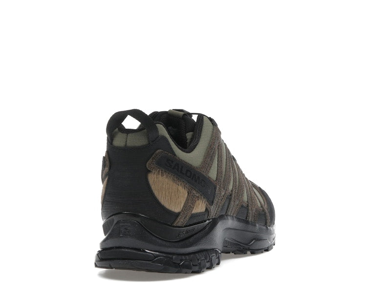 Salomon XA Pro 3D Distressed Leather Dark Earth Black