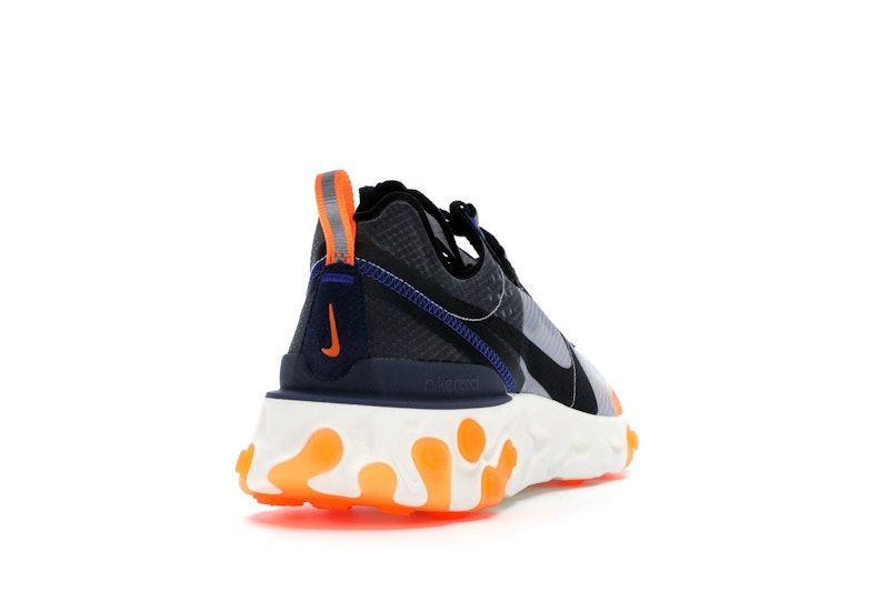 Nike React Element 87 Thunder Blue/Total Orange