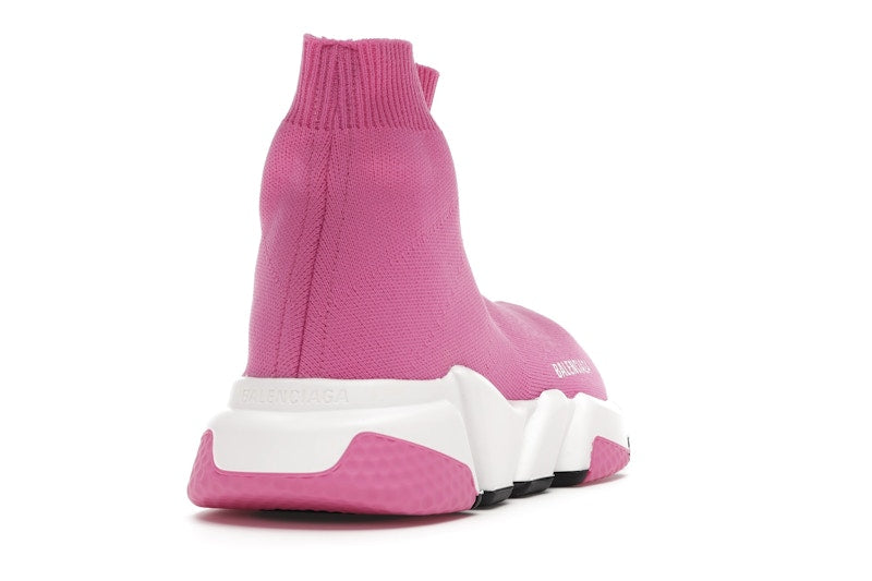Balenciaga Speed Trainers Mid Pink White (Women's)