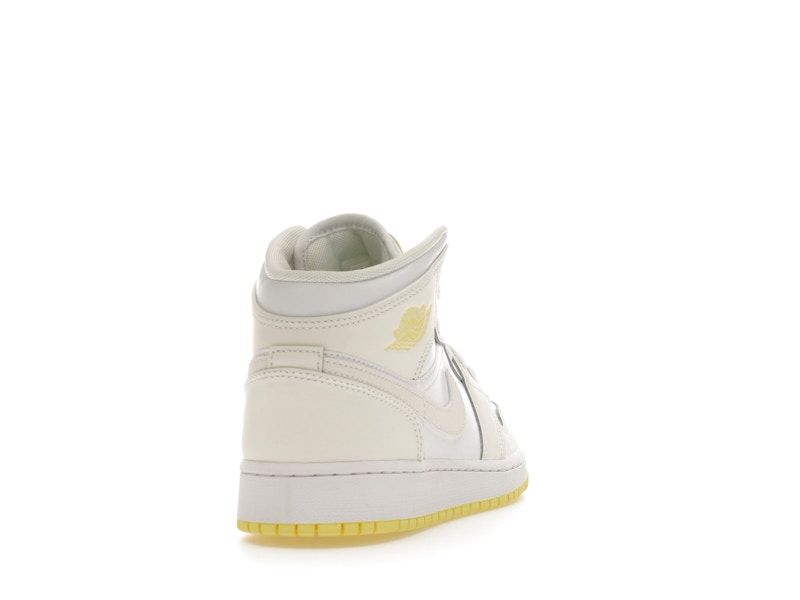 Jordan 1 Mid Sail Light Laser Orange (GS)