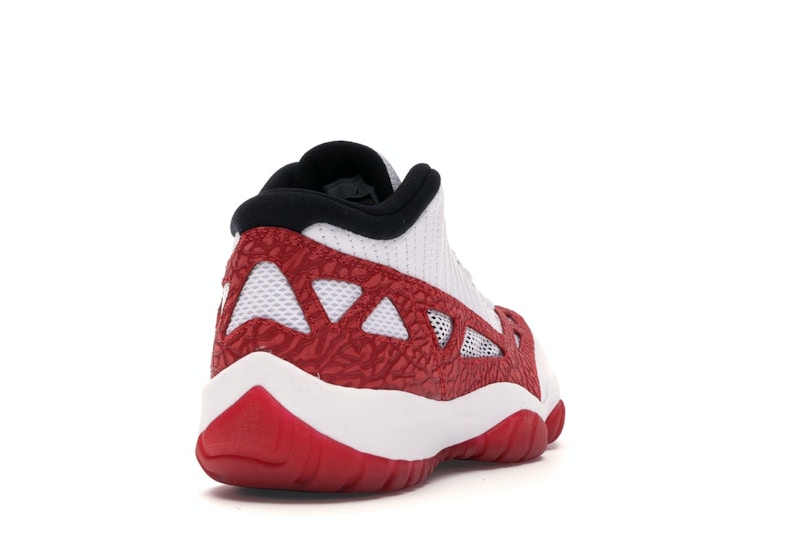 Jordan 11 Retro Low IE White Gym Red