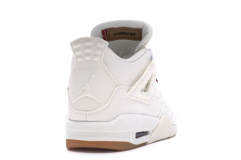 Jordan 4 Retro Levi's White (Blank Tag)