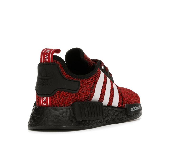 adidas NMD R1 Carbon Red White Black