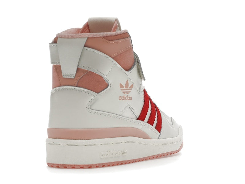 adidas Forum 84 Hi Off White Pink Red