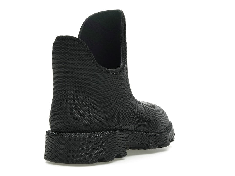 Burberry Marsh Round-Toe Ankle Boots Black