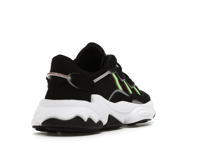 adidas Ozweego Core Black Solar Green (GS)