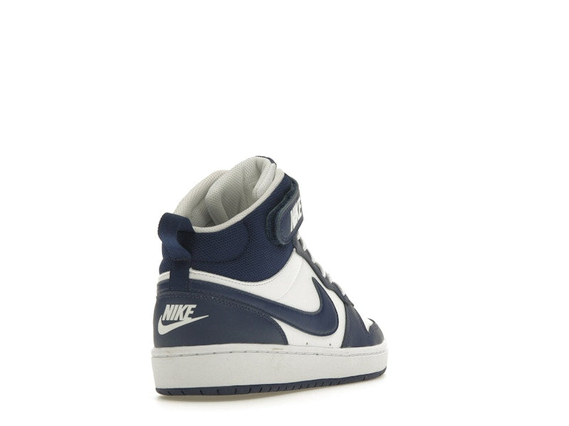 Nike Court Borough Mid 2 White Blue Void (GS)