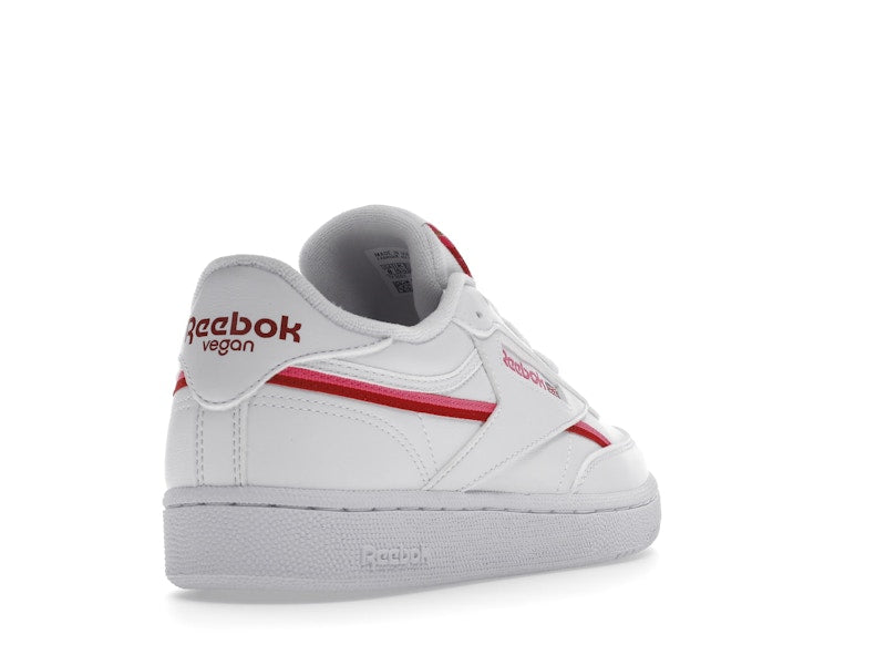 Reebok Club C 85 Vegan White Atomic Pink (Women's)