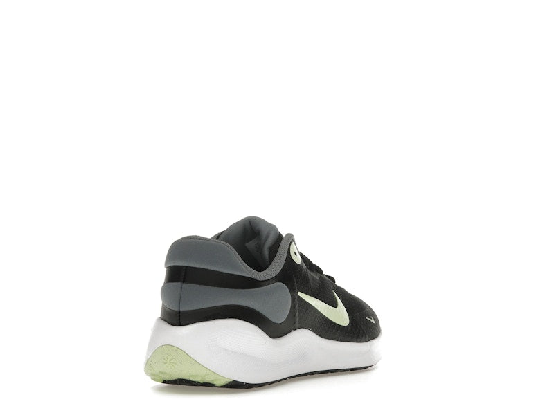 Nike Revolution 7 Black Smoke Grey White Barely Volt (GS)