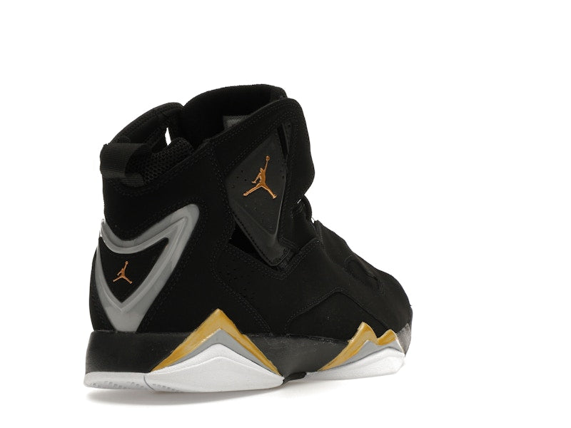 Jordan True Flight Black Metallic Gold