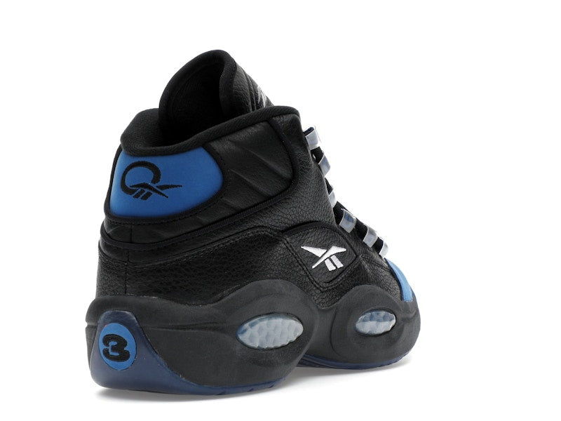 Reebok Question Mid Black and Blue