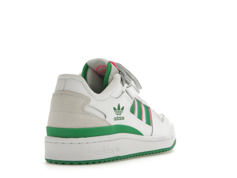 adidas Forum Low White Green Lucid Pink (Women's)