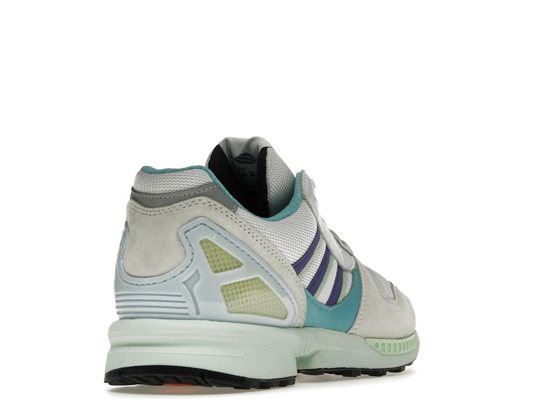 adidas ZX 8000 White Purple Aqua