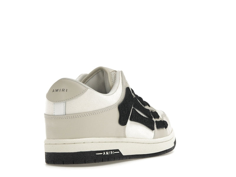 AMIRI Skel Top Low White Light Grey Black