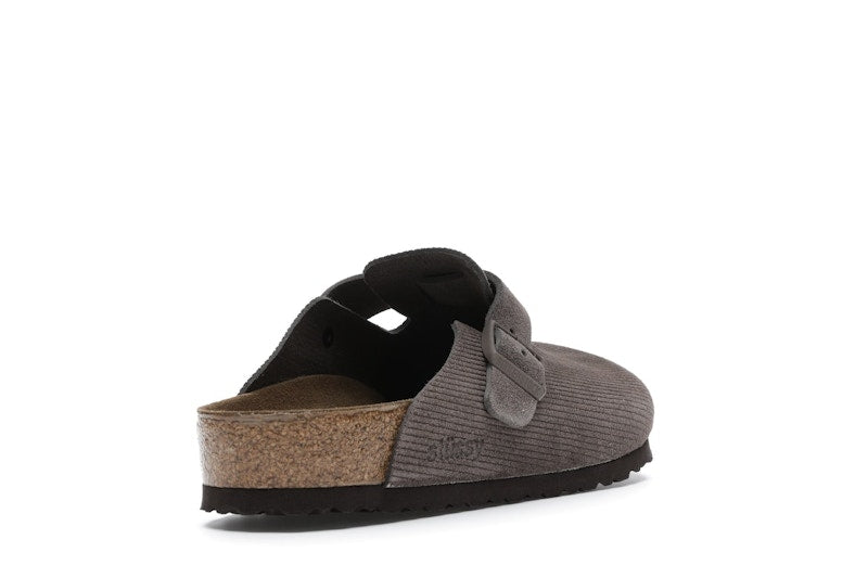 Birkenstock Boston Clogs Stussy Anthracite