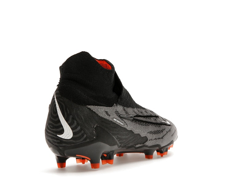 Nike Gripknit Phantom GX Elite Dynamic Fit FG Black Dark Smoke Grey Total Orange