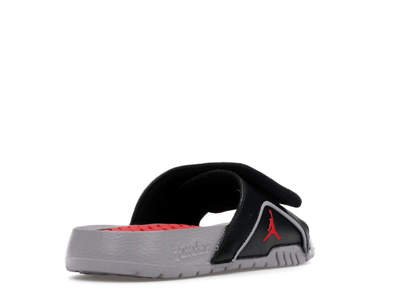 Jordan Hydro 4 Retro Black Cement Grey Fire Red (GS)