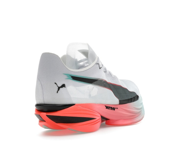 Puma Fast-R Nitro Elite 3 White Glowing Red Mint