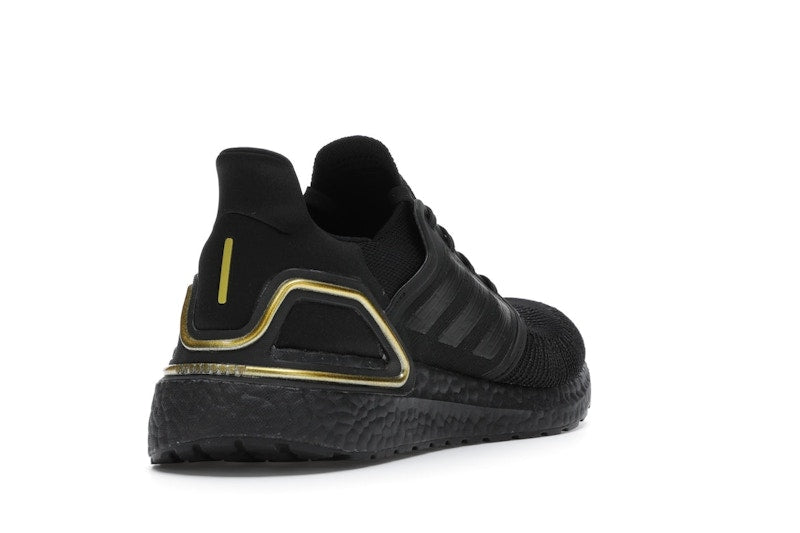 adidas Ultra Boost 20 Core Black Gold Metallic