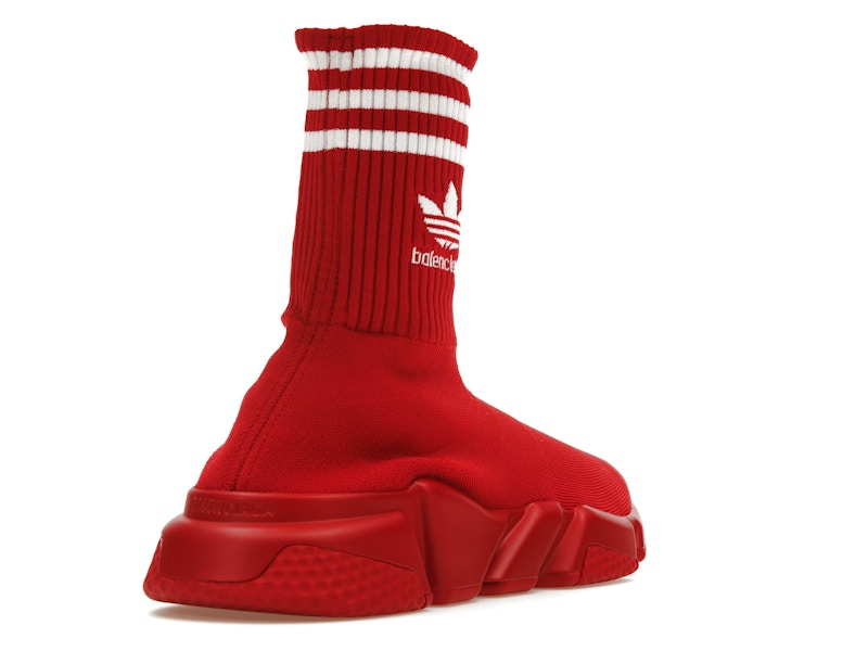 Balenciaga x adidas Speed Trainer Red White