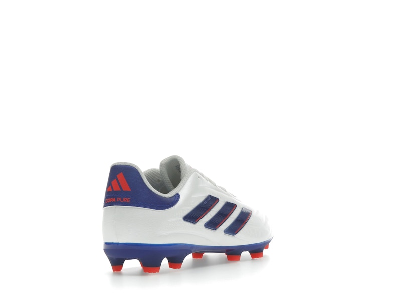 adidas Copa Pure 2 League FG Cloud White Lucid Blue Solar Red (GS)