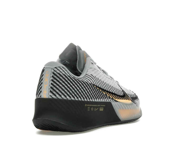 Nike Court Air Zoom Vapor 11 Clay Wolf Grey Laser Orange