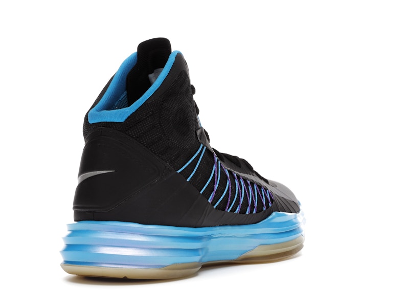 Nike Hyperdunk Plus Black Blue Glow