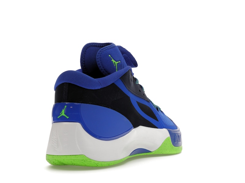Jordan Zoom Seperate Midnight Navy Electric Green