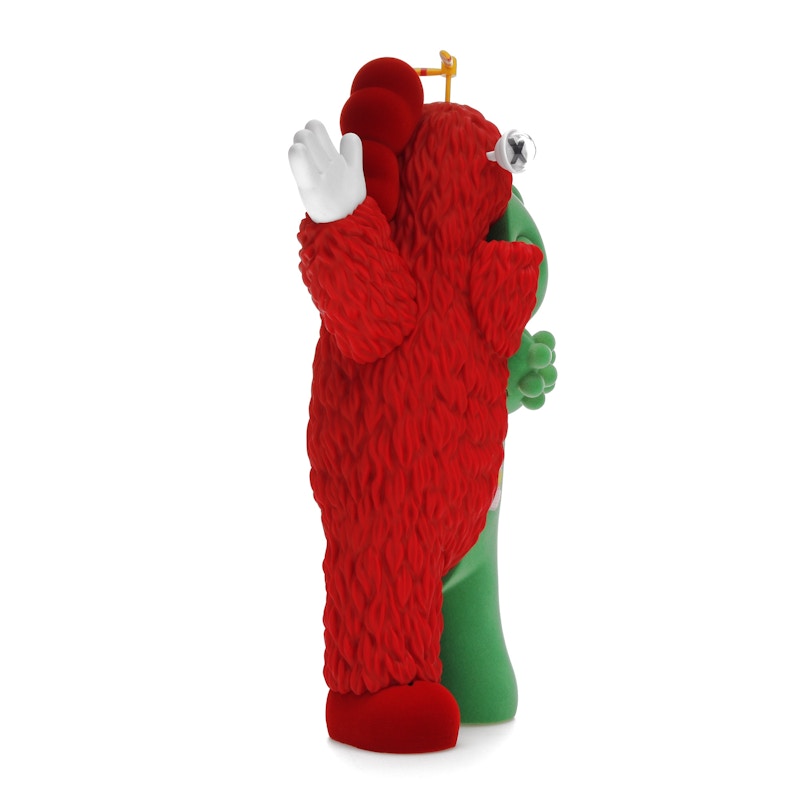 KAWS KACHAMUKKU Vinyl Figure Green/Red