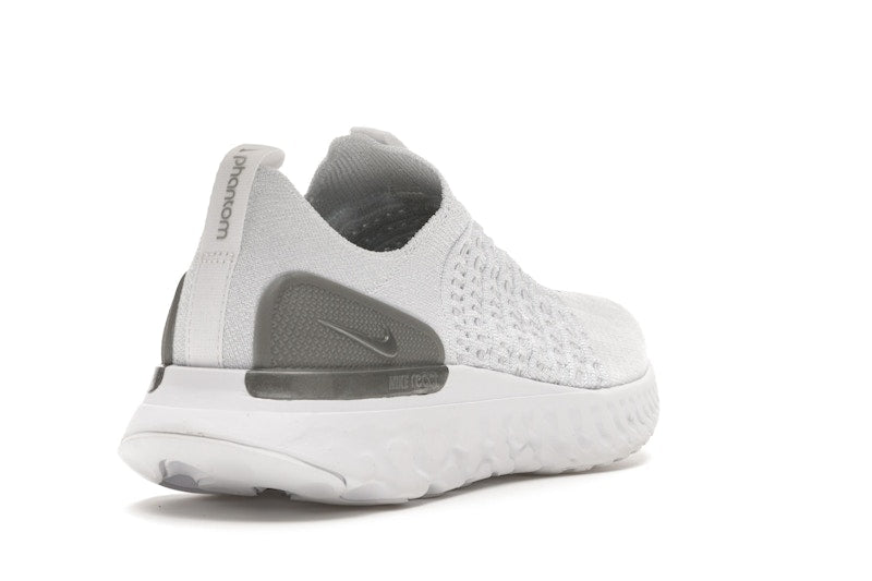 Nike React Phantom Run Flyknit 2 White Pure Platinum (Women's)