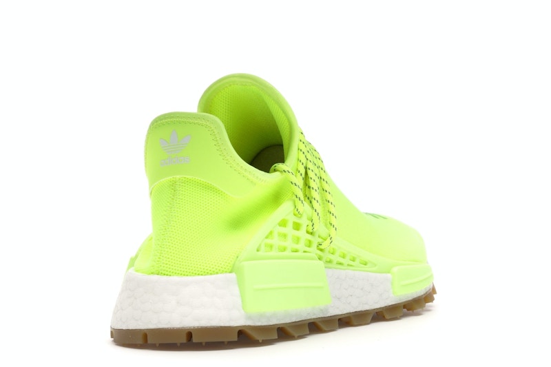 adidas NMD Hu Trail Pharrell Now Is Her Time Solar Yellow