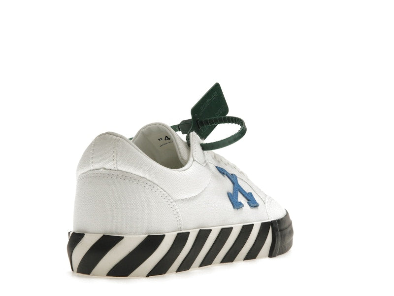 OFF-WHITE Low Vulcanized Canvas White Blue