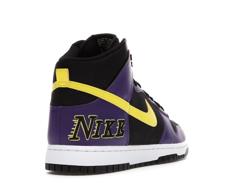 Nike Dunk High EMB Lakers