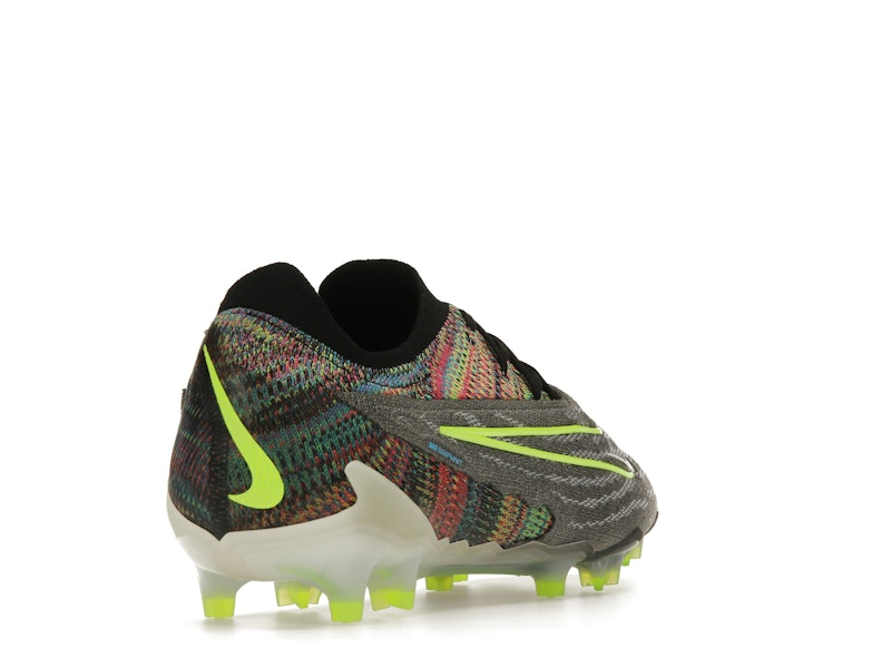 Nike Gripknit Phantom GX Elite Fusion FG Black White Blue Glow Volt